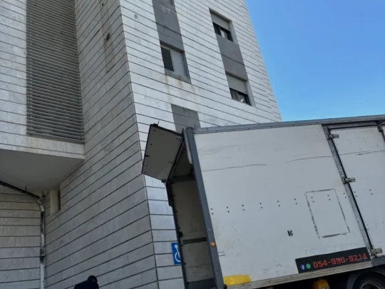 תמונה מהובלה בשטח